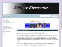 Tablet Screenshot of cykey.co.uk